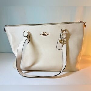 Coach Ivory Gallery Tote Bag